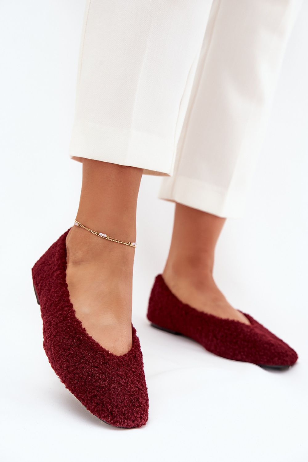   Baleriny Model Zimira QQ-264 Bordo - Step in style 