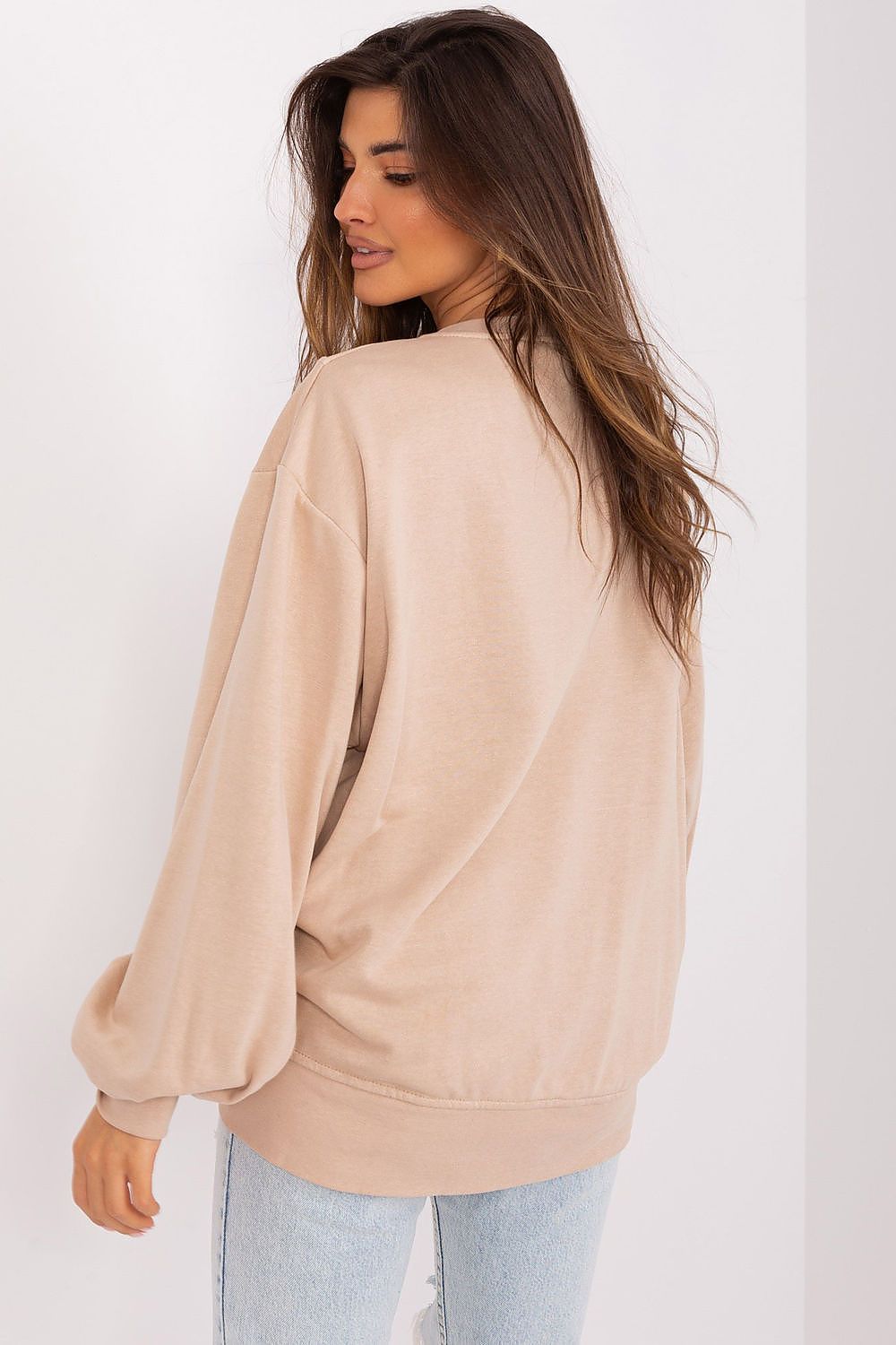   Bluza Damska Model EM-BL-716.14 Beige - Ex Moda 