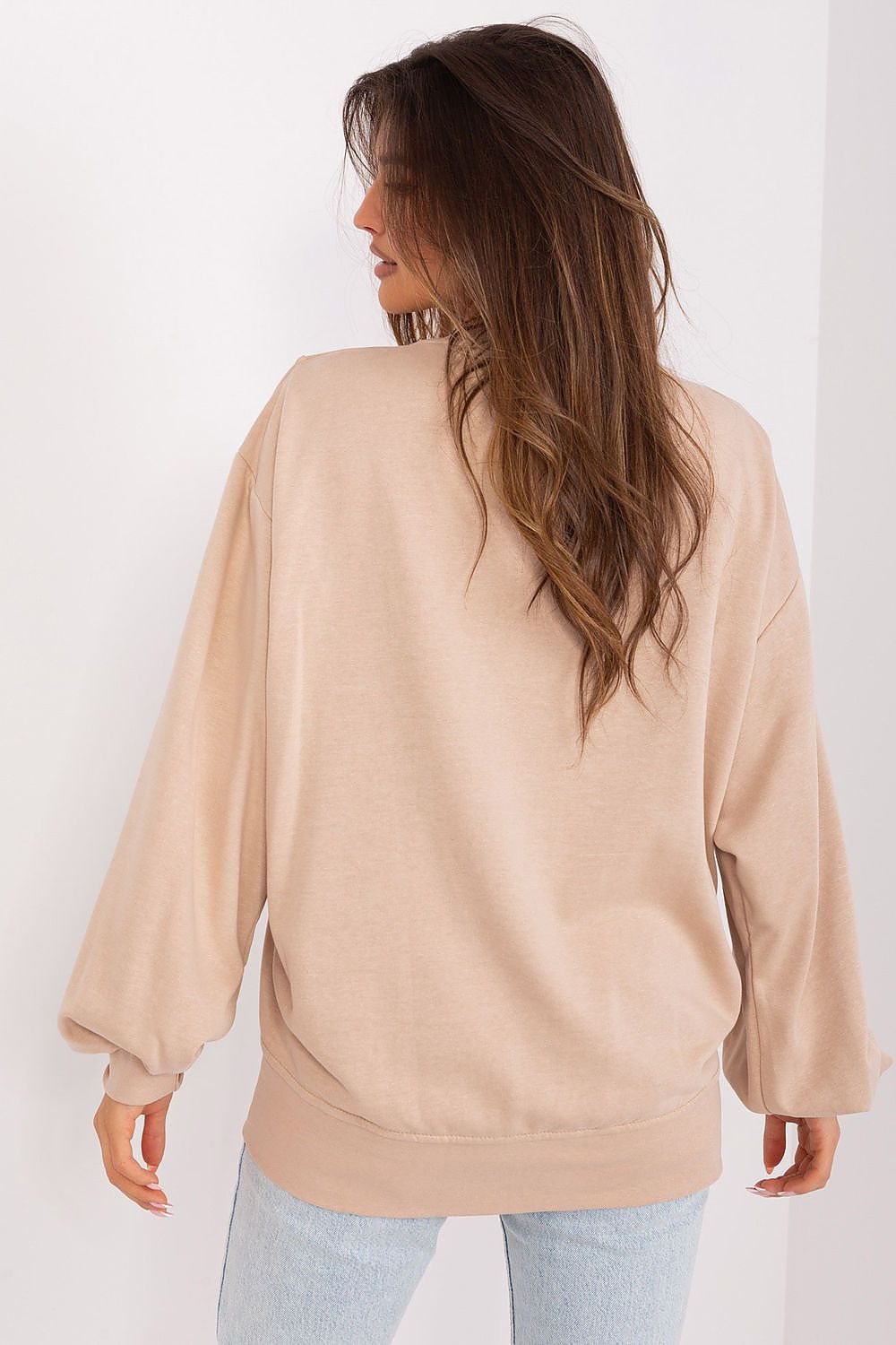   Bluza Damska Model EM-BL-716.14 Beige - Ex Moda 