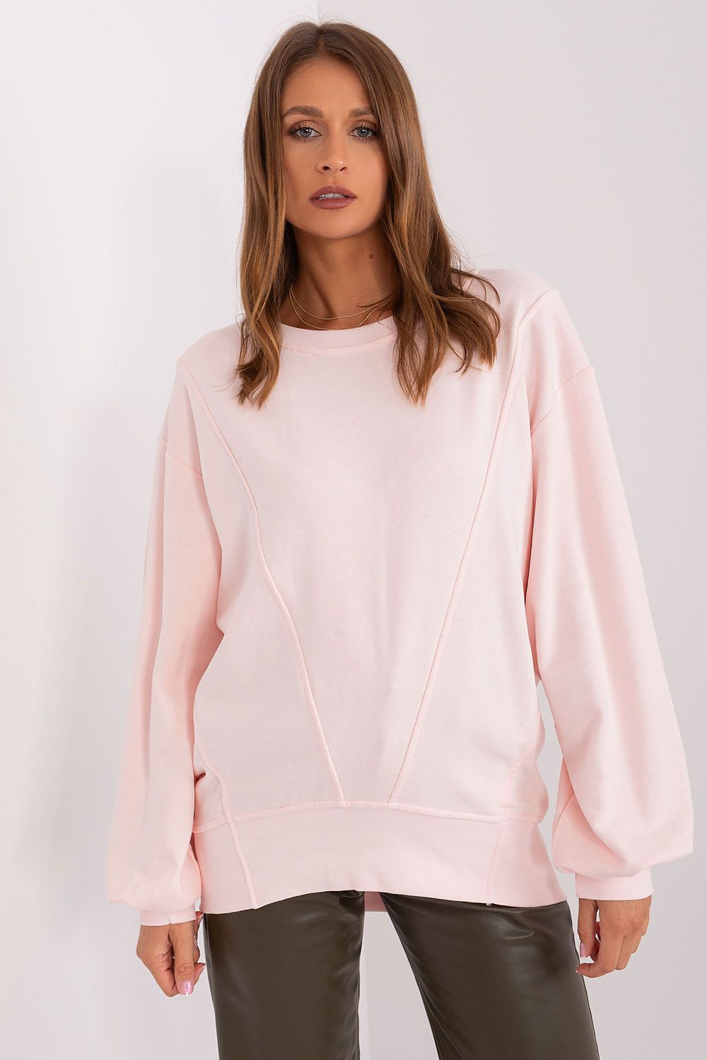   Bluza Damska Model EM-BL-716.14 Light Pink - Ex Moda 