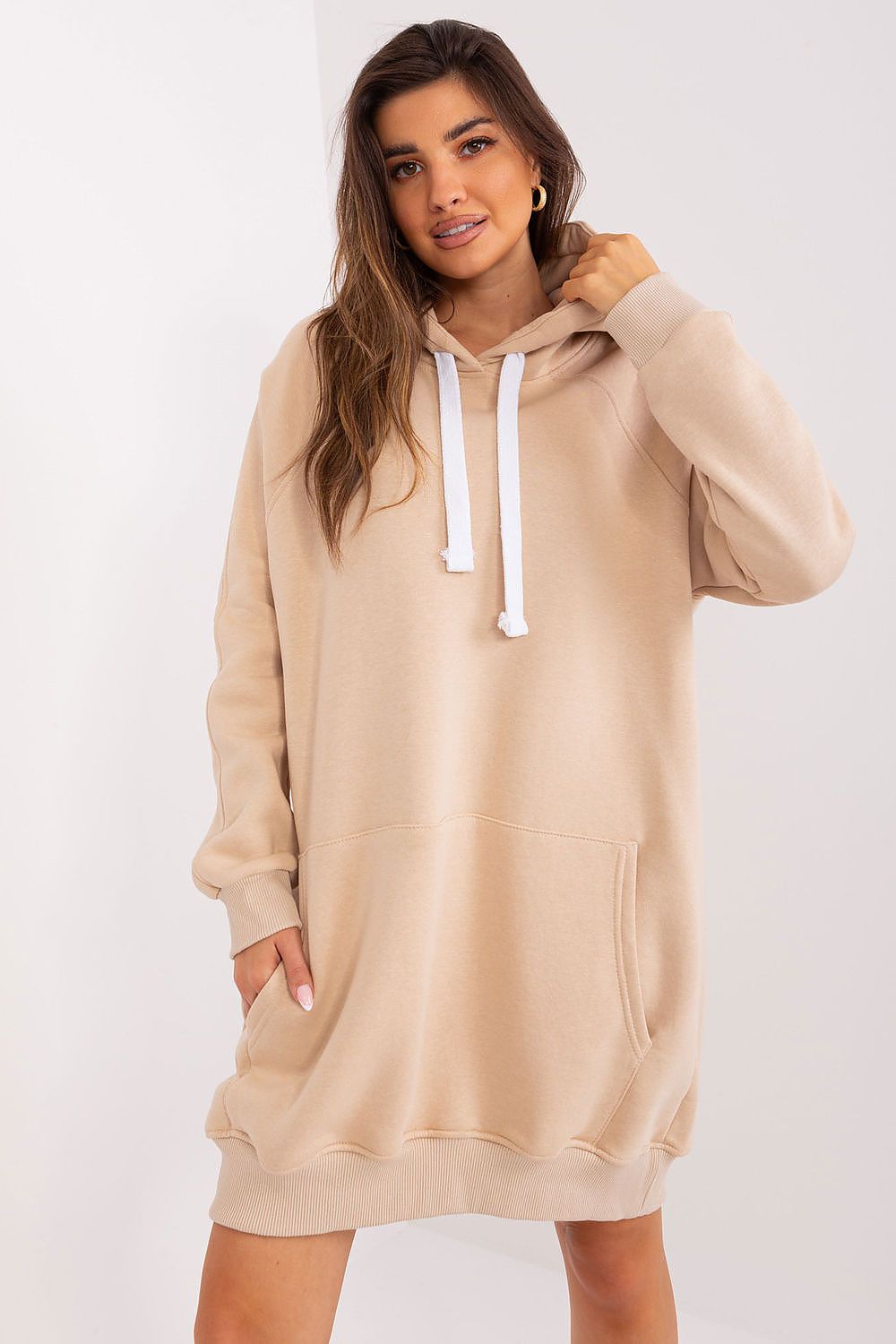   Bluza Damska Model EM-BL-704.99P Beige - Ex Moda 