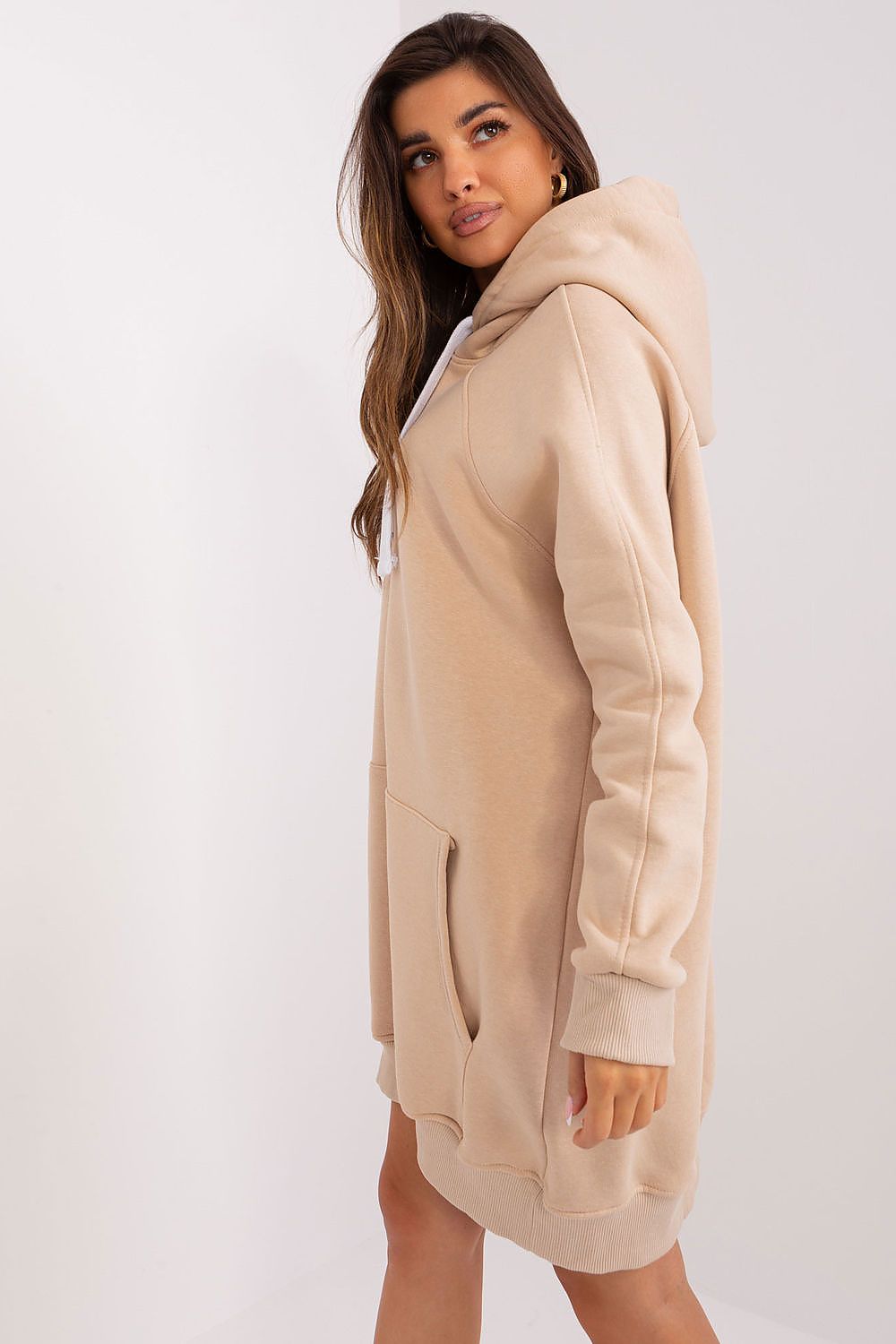   Bluza Damska Model EM-BL-704.99P Beige - Ex Moda 