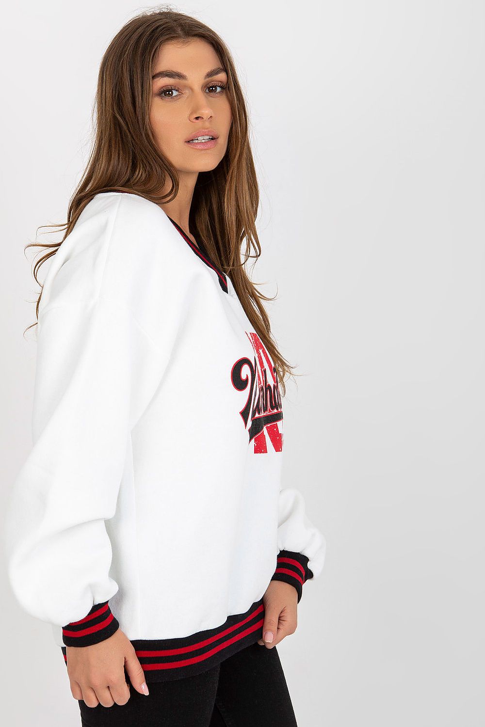   Bluza Damska Model EM-BL-754.38 White - Ex Moda 
