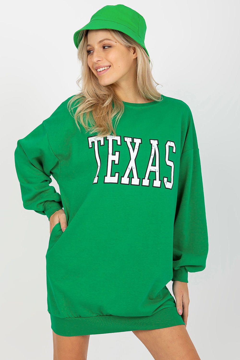   Bluza Damska Model EM-BL-U719.82P Green - Ex Moda 