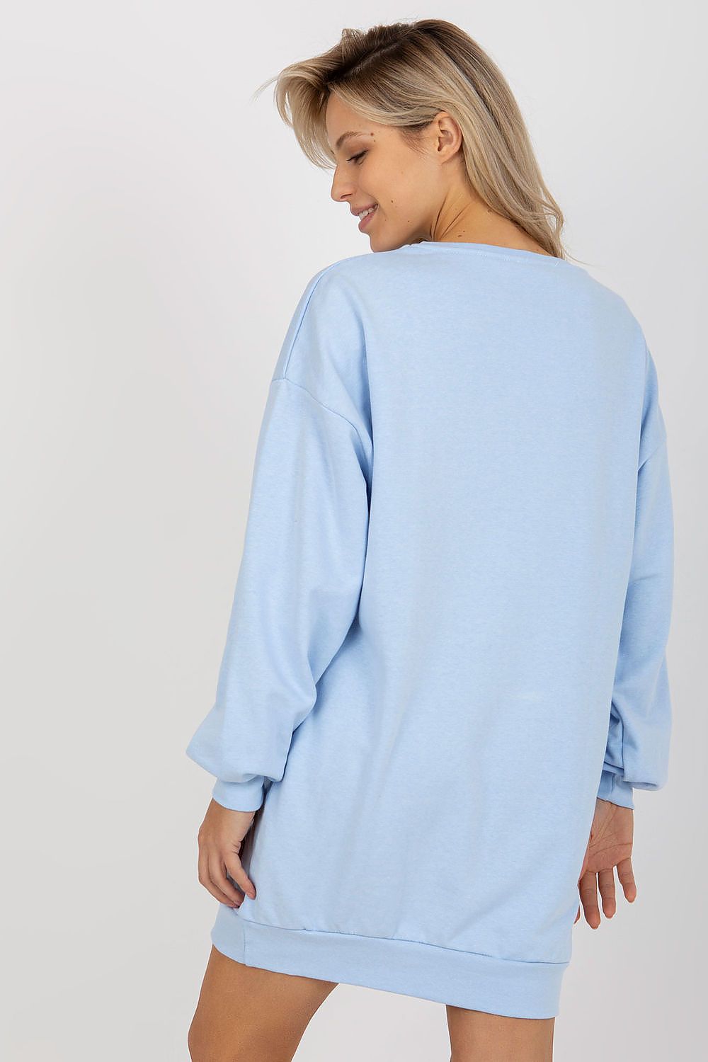   Bluza Damska Model EM-BL-U719.82P Light Blue - Ex Moda 