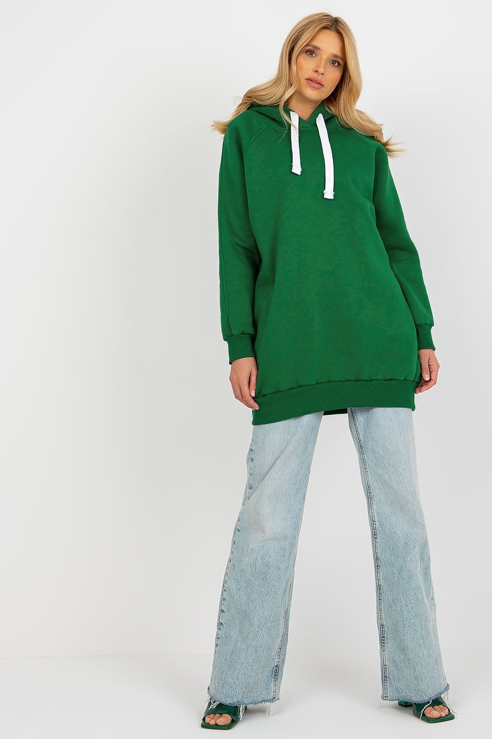   Bluza Damska Model EM-BL-695.25X Dark Green - Ex Moda 