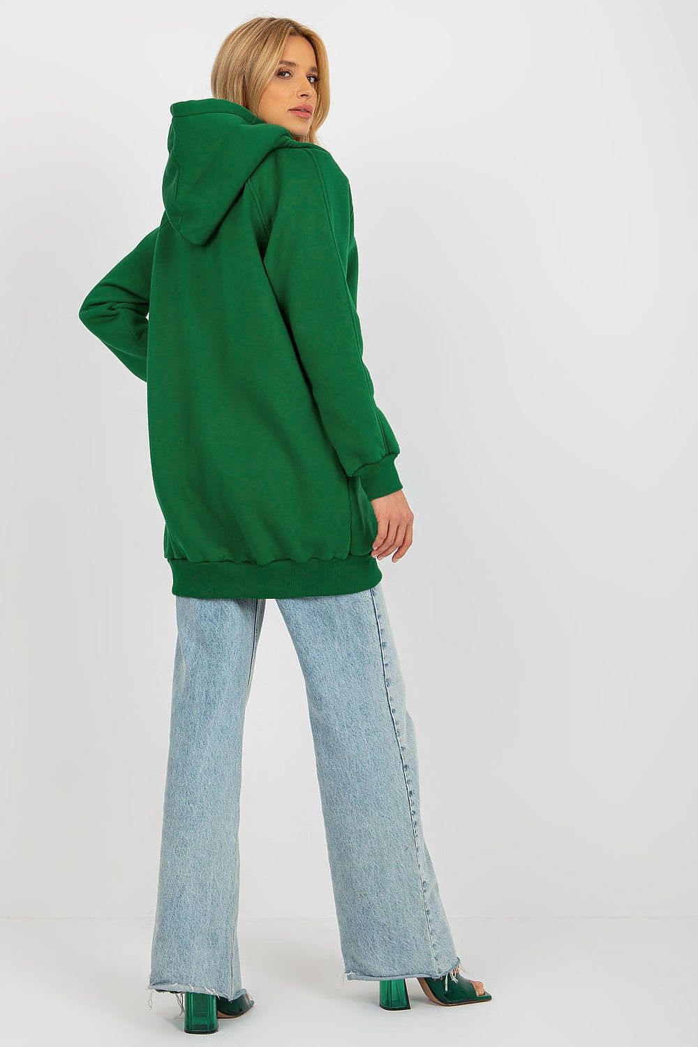   Bluza Damska Model EM-BL-695.25X Dark Green - Ex Moda 