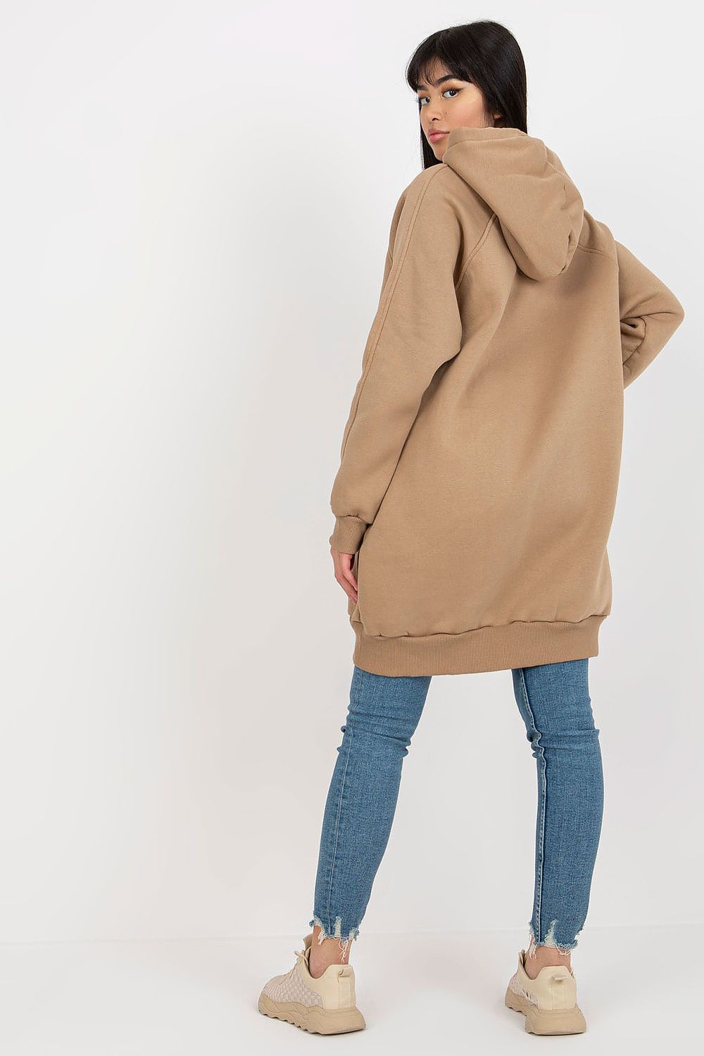   Bluza Damska Model EM-BL-695.25X Dark Beige - Ex Moda 