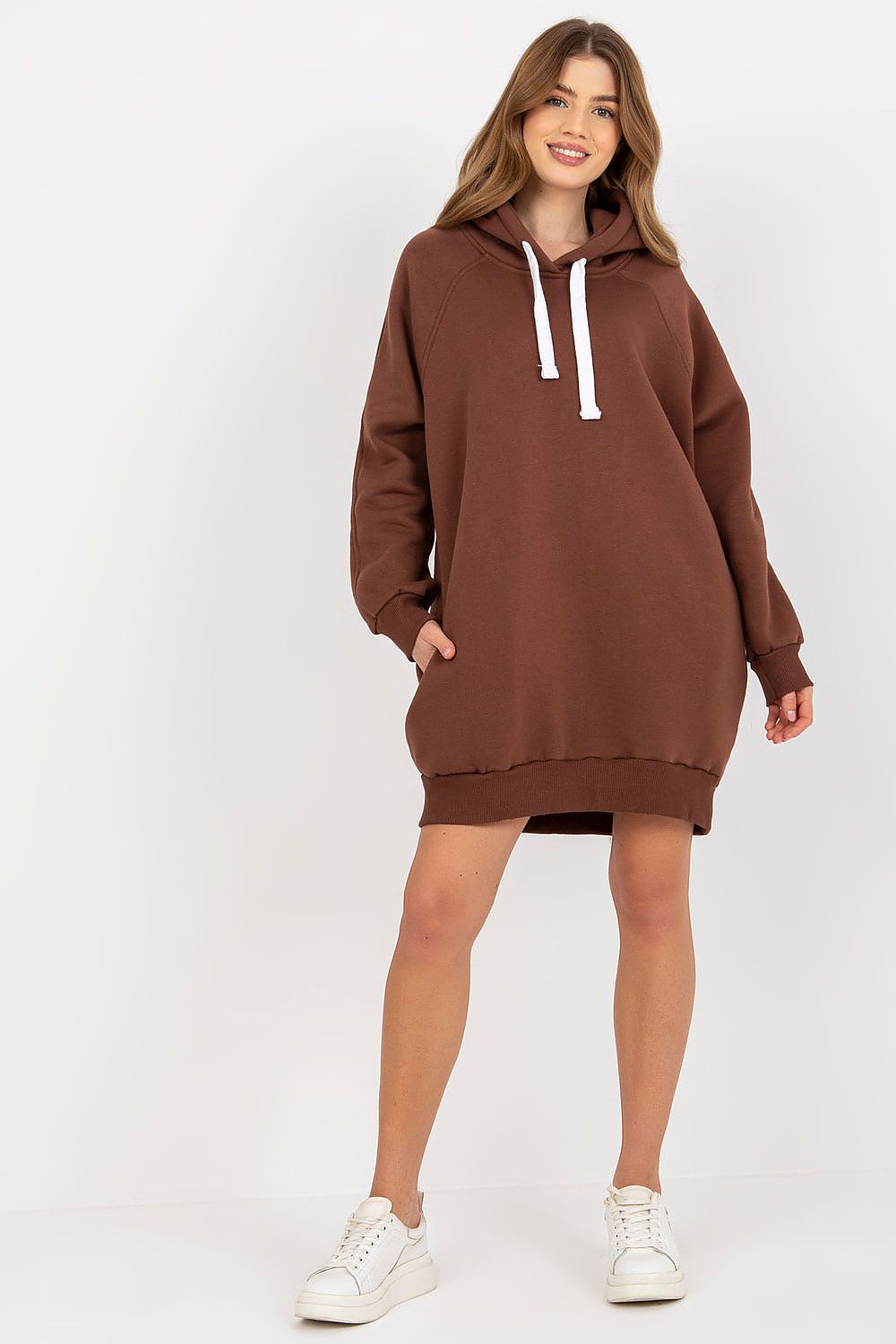   Bluza Damska Model EM-BL-695.25X Brown - Ex Moda 