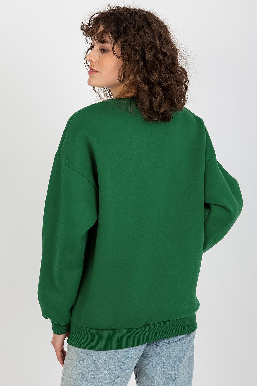   Bluza Damska Model EM-BL-617-4.41P Dark Green - Ex Moda 