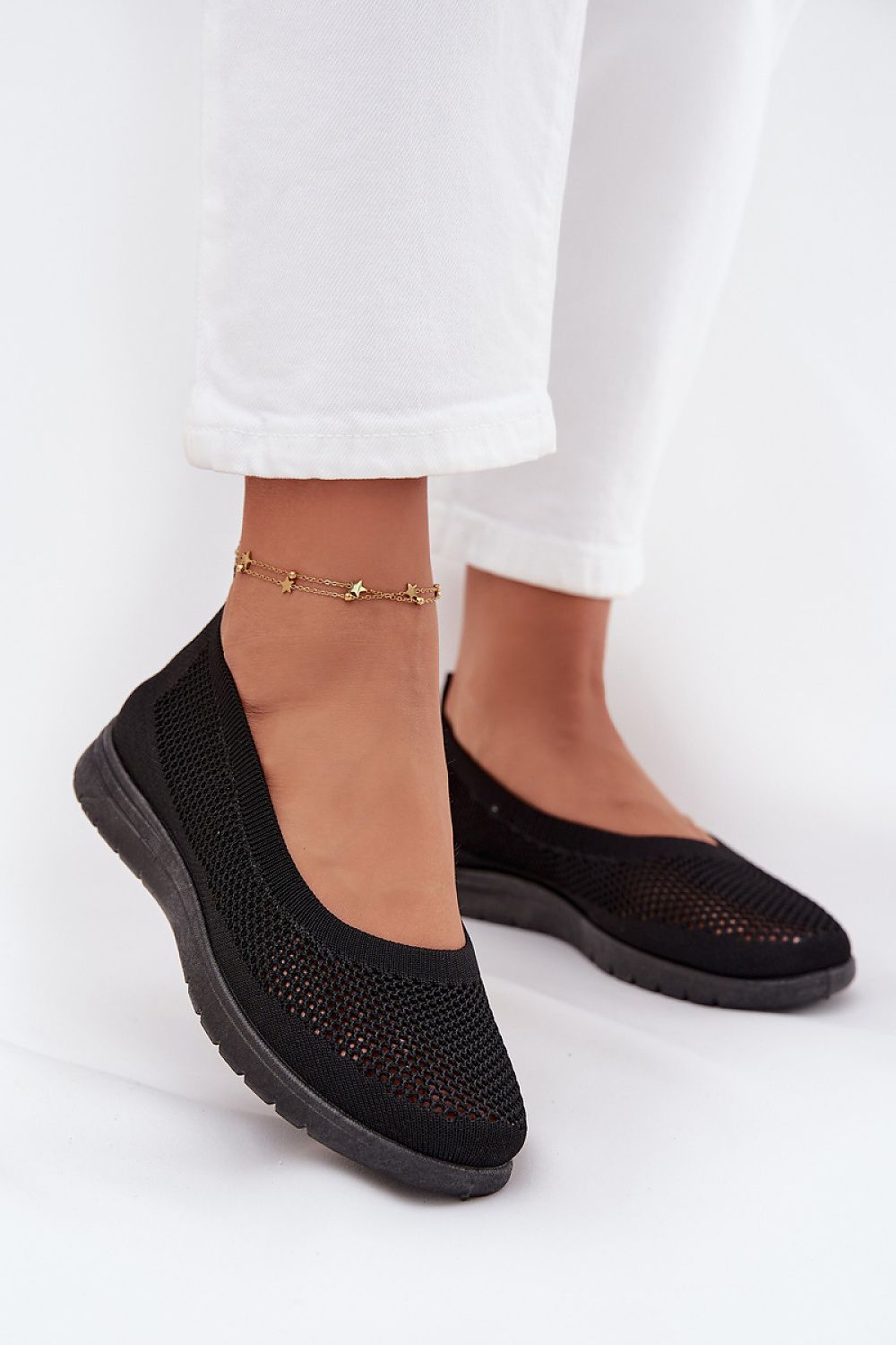   Baleriny Model Virella NB738 Black - Step in style 