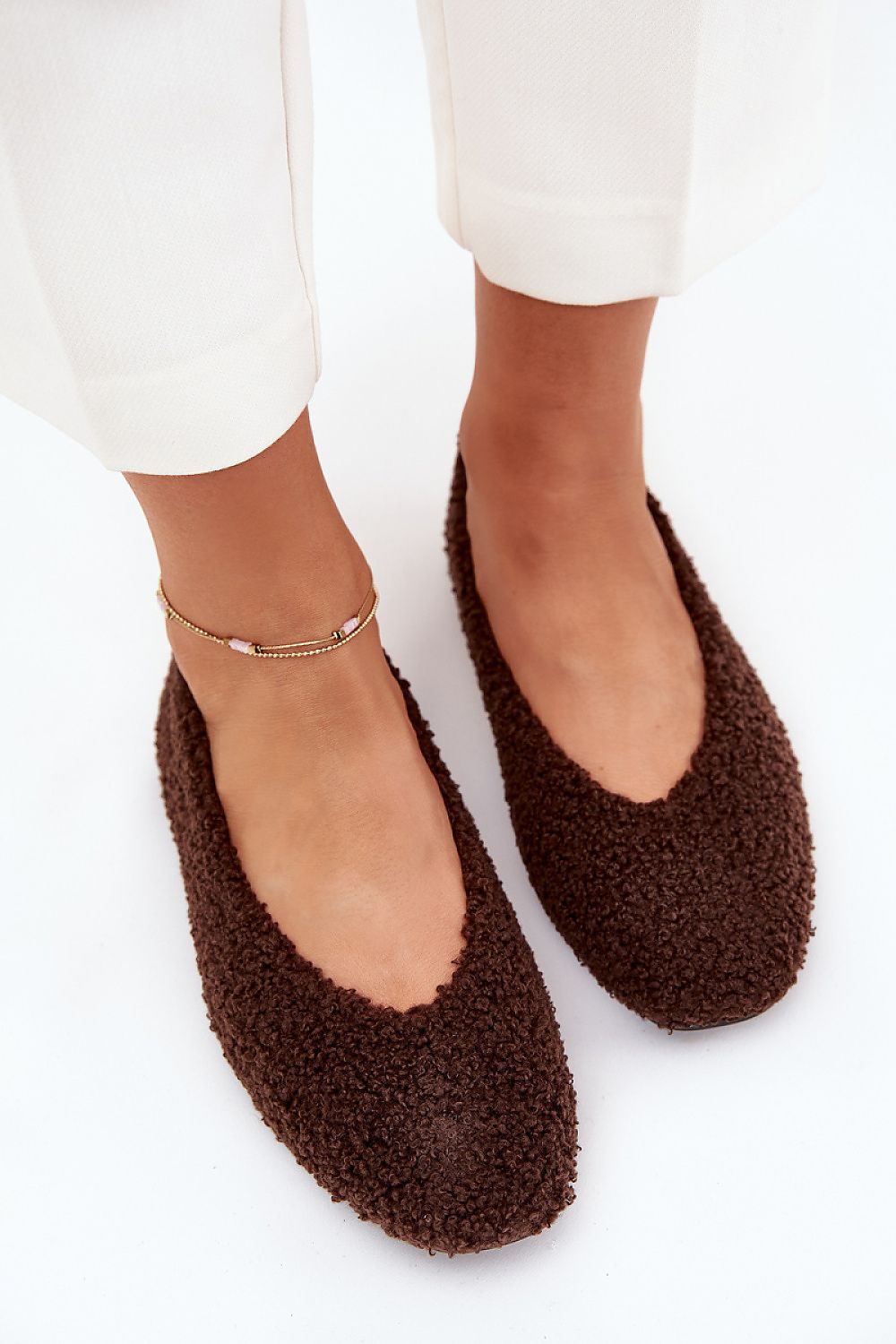   Baleriny Model Zimira QQ-264 Czekolada - Step in style 