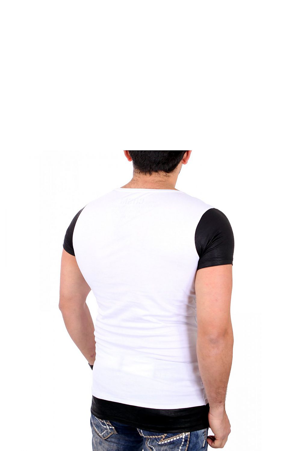   Tshirt Męski Model 17169 White - YourNewStyle 