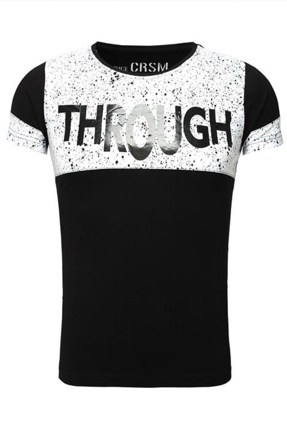   Tshirt Męski Model 17181 Black - YourNewStyle 