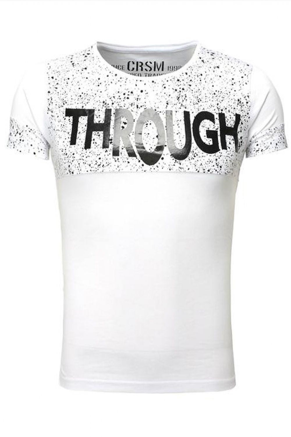   Tshirt Męski Model 17182 White - YourNewStyle 