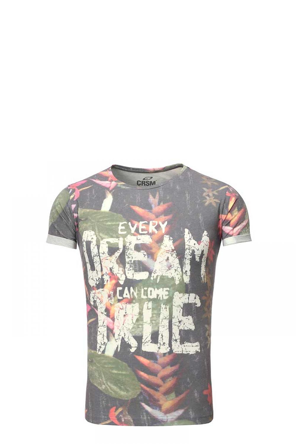   Tshirt Męski Model 17186 Multicolor - YourNewStyle 