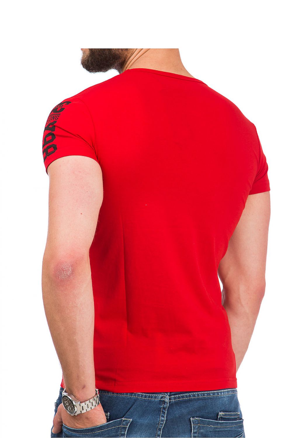   Tshirt Męski Model 17189 Red - YourNewStyle 