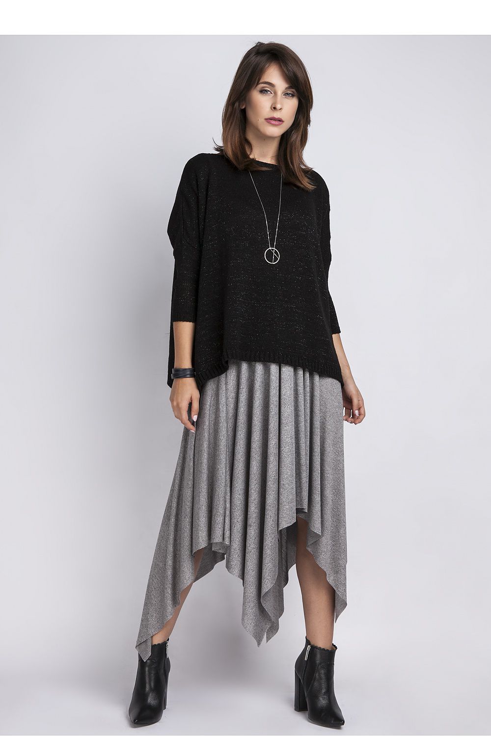   Sweter SWE040 Black - MKM 