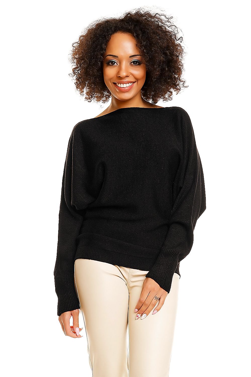   Sweter model 70003 Black - PeeKaBoo 