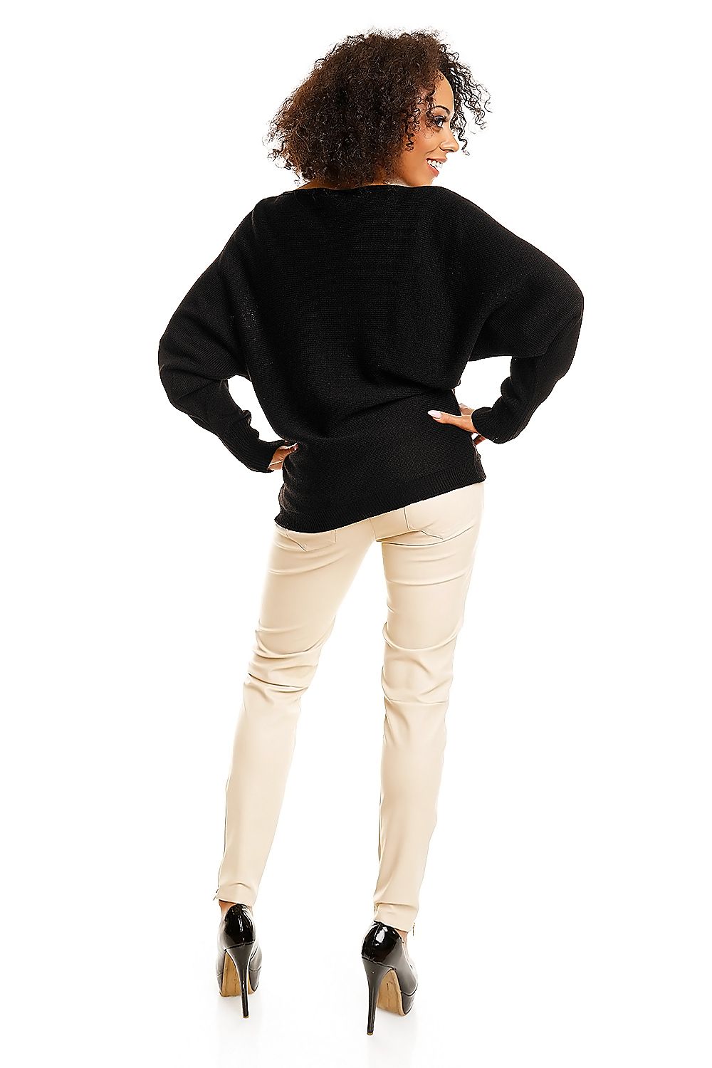   Sweter model 70003 Black - PeeKaBoo 