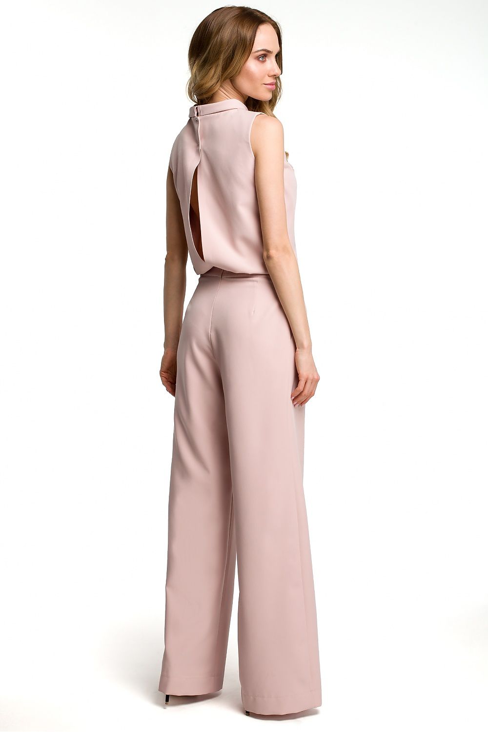   Kombinezon Damski Model MOE382 Powder Pink - Moe 