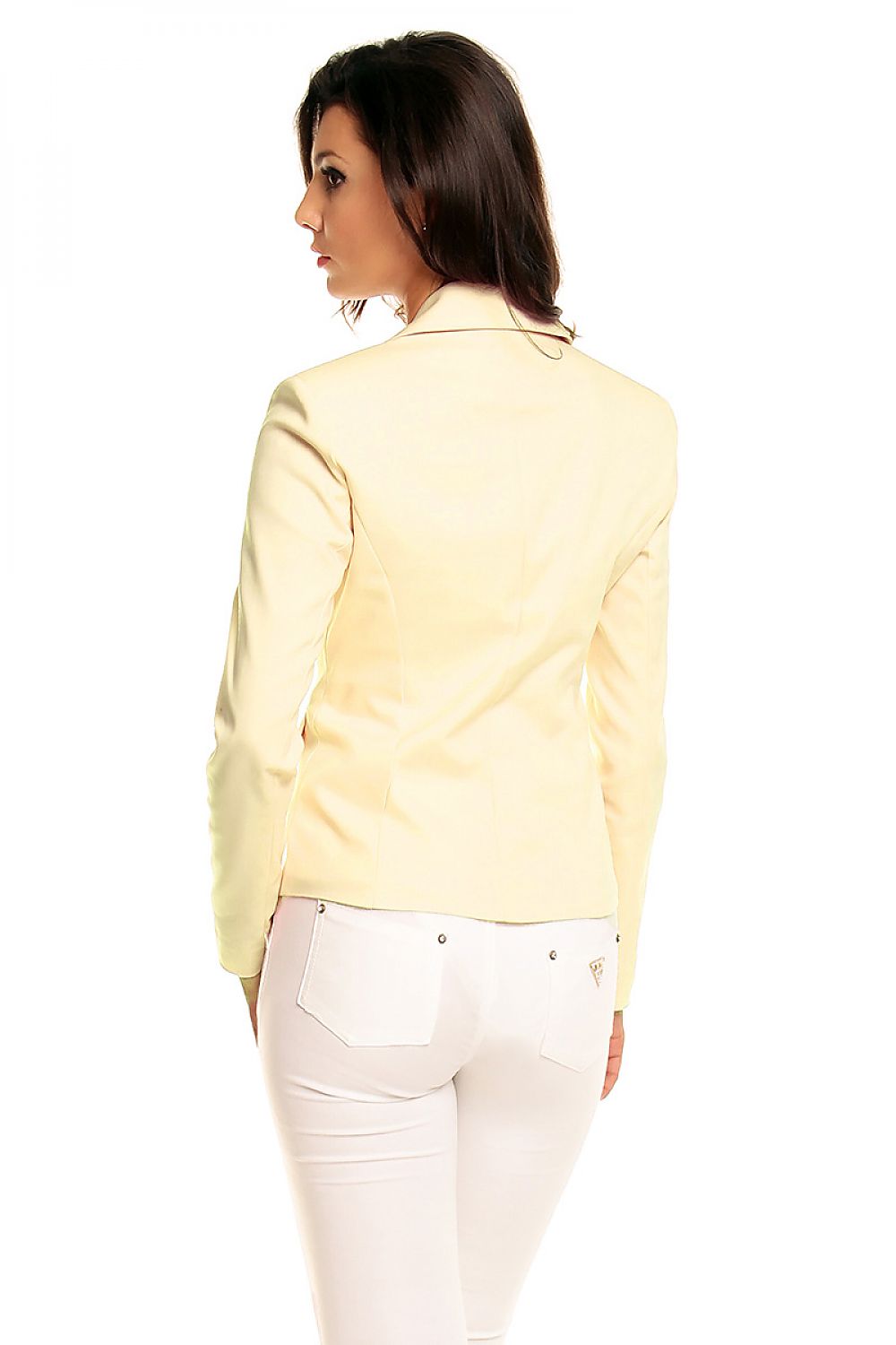   Żakiet Model 03 Light Yellow - Cabba 