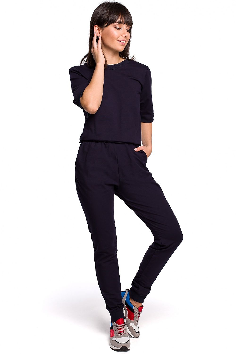   Kombinezon Damski Model B104 Navy - BeWear 