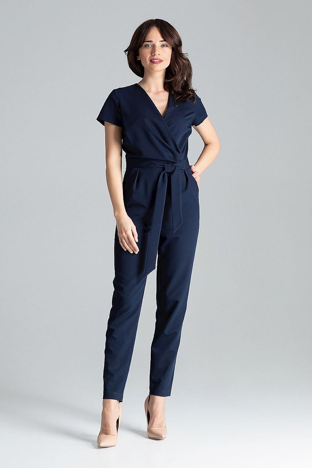   Kombinezon Damski Model L027 Navy - Lenitif 