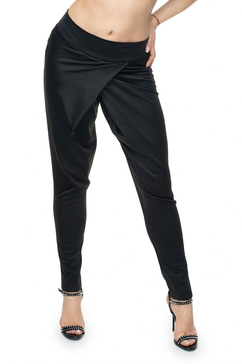   Spodnie Damskie Model 0106 Black - PeeKaBoo 