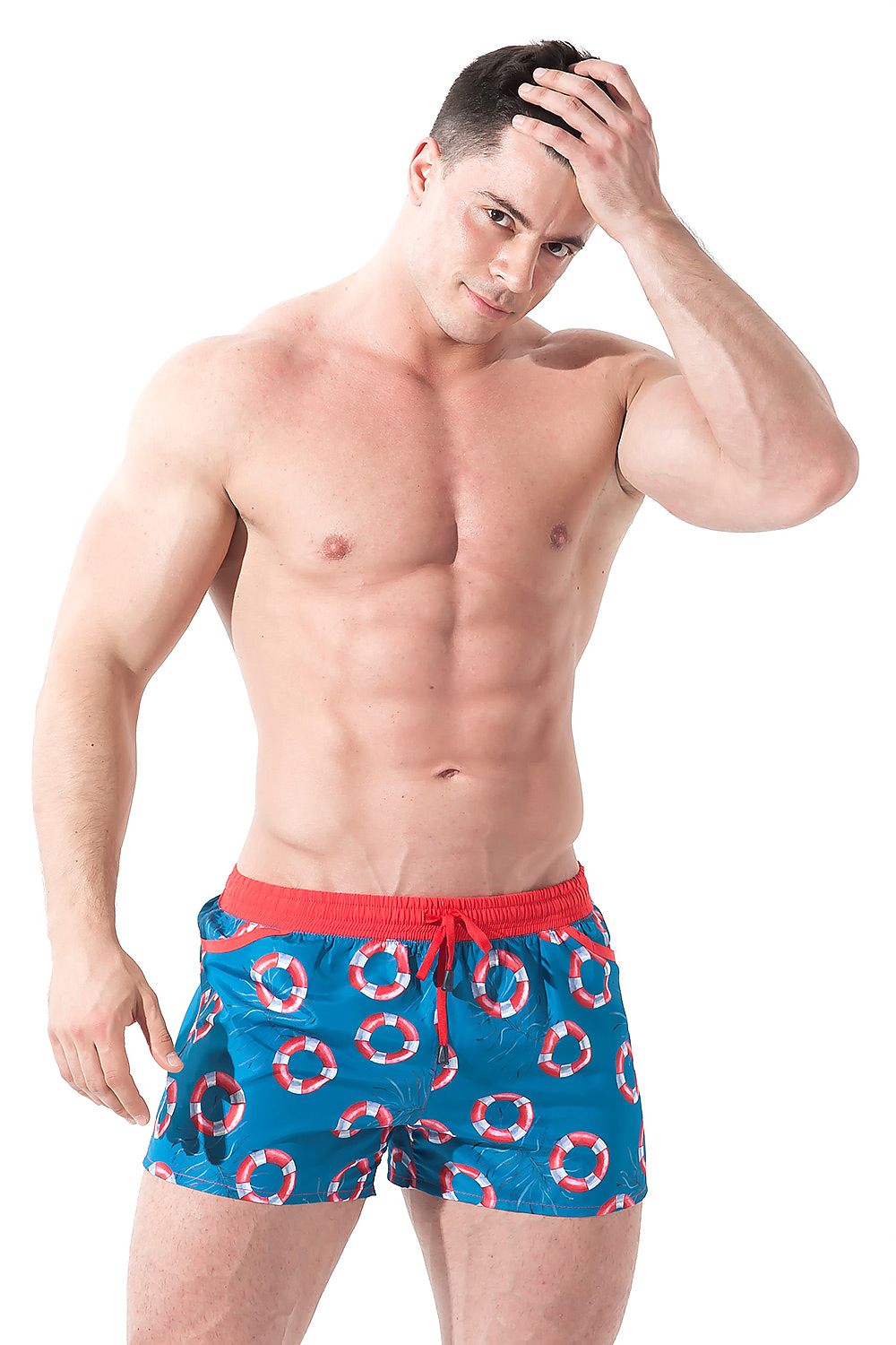   Kąpielówki Model Playo Sea Turkus - Alpha Male 