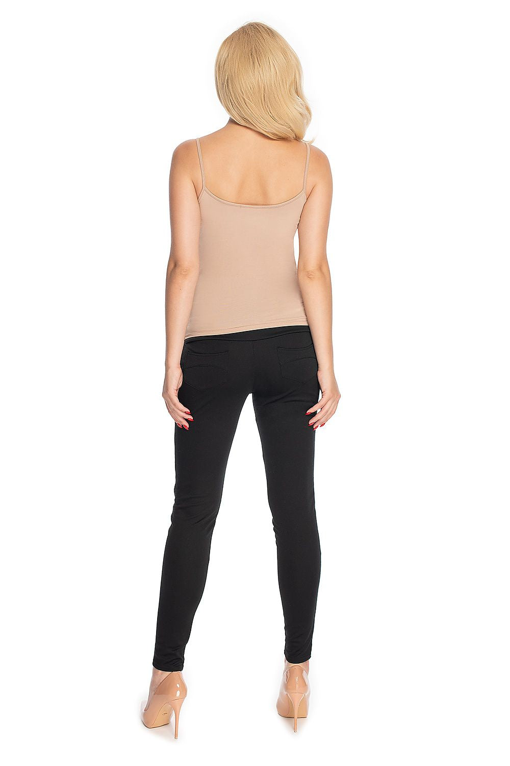  Spodnie Ciążowe Model 0174 Black - PeeKaBoo 