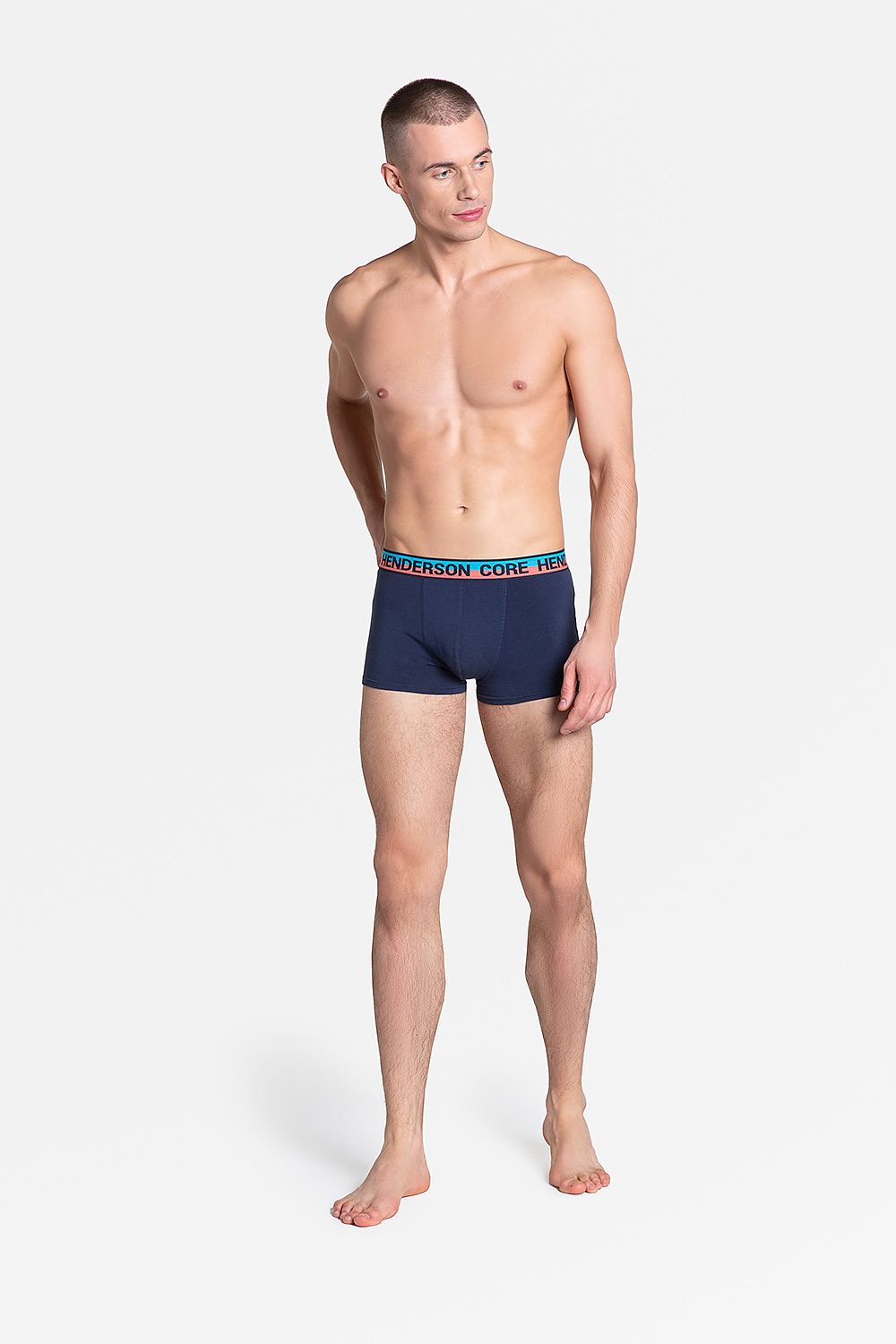   Komplet Bokserki Model Ouzo 38290-MLC Blue/Navy - Henderson 