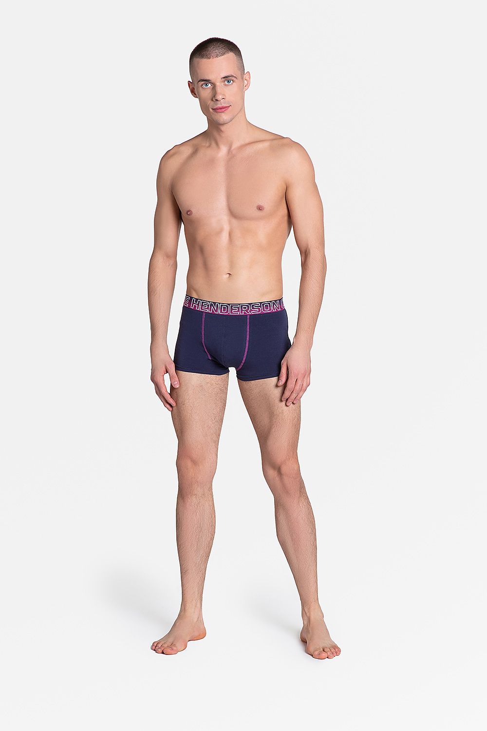   Komplet Bokserki Model Luxe 38835-MLC Navy_Dark_Pink - Henderson 