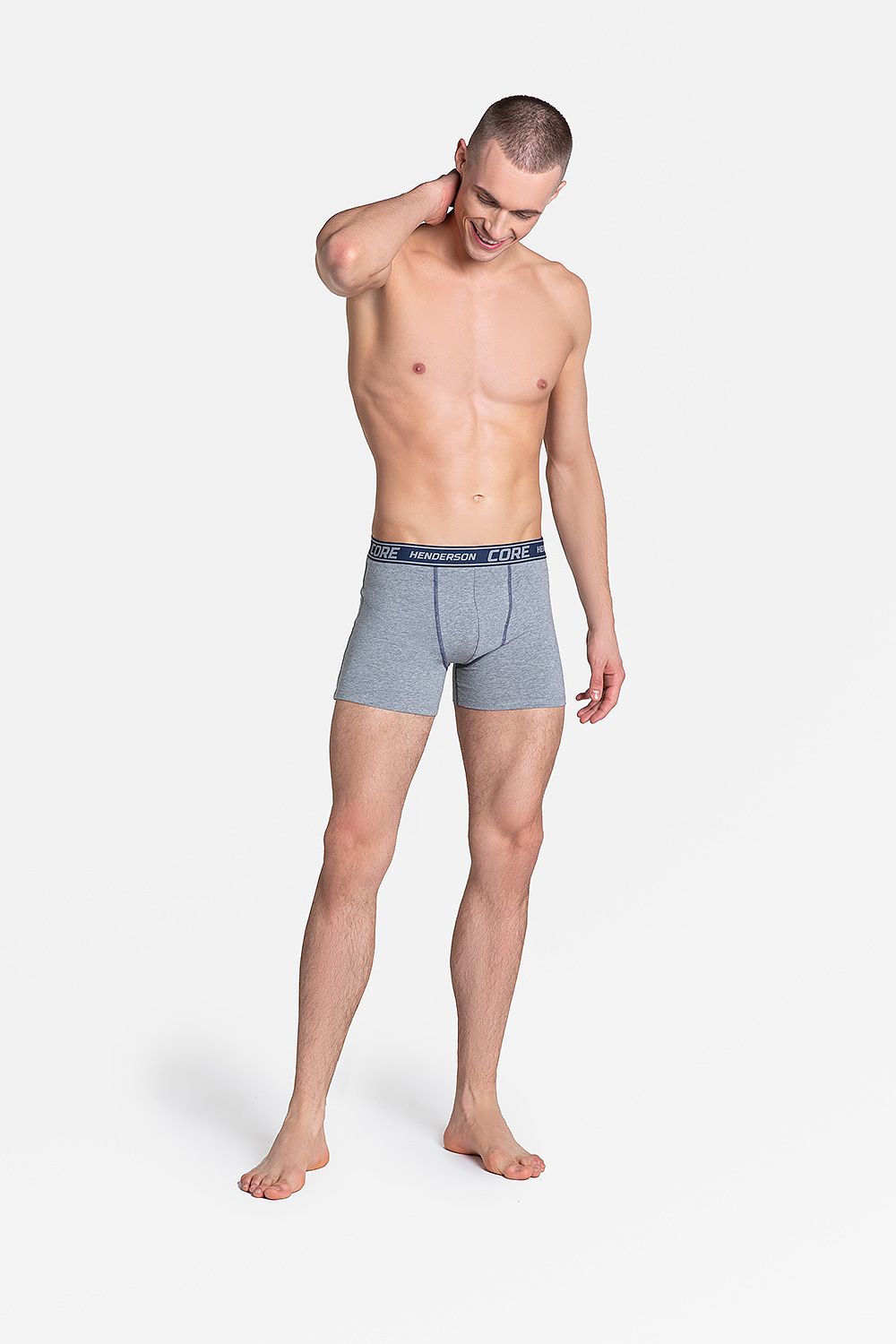   Komplet Bokserki Model Law 38845-MLC Navy/Grey - Henderson 