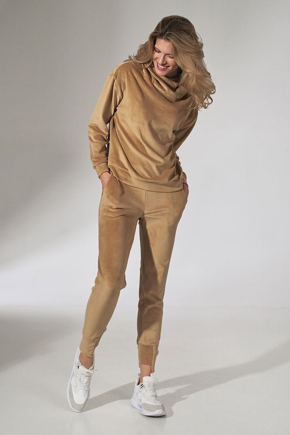   Bluza Damska Model M745 Beige - Figl 