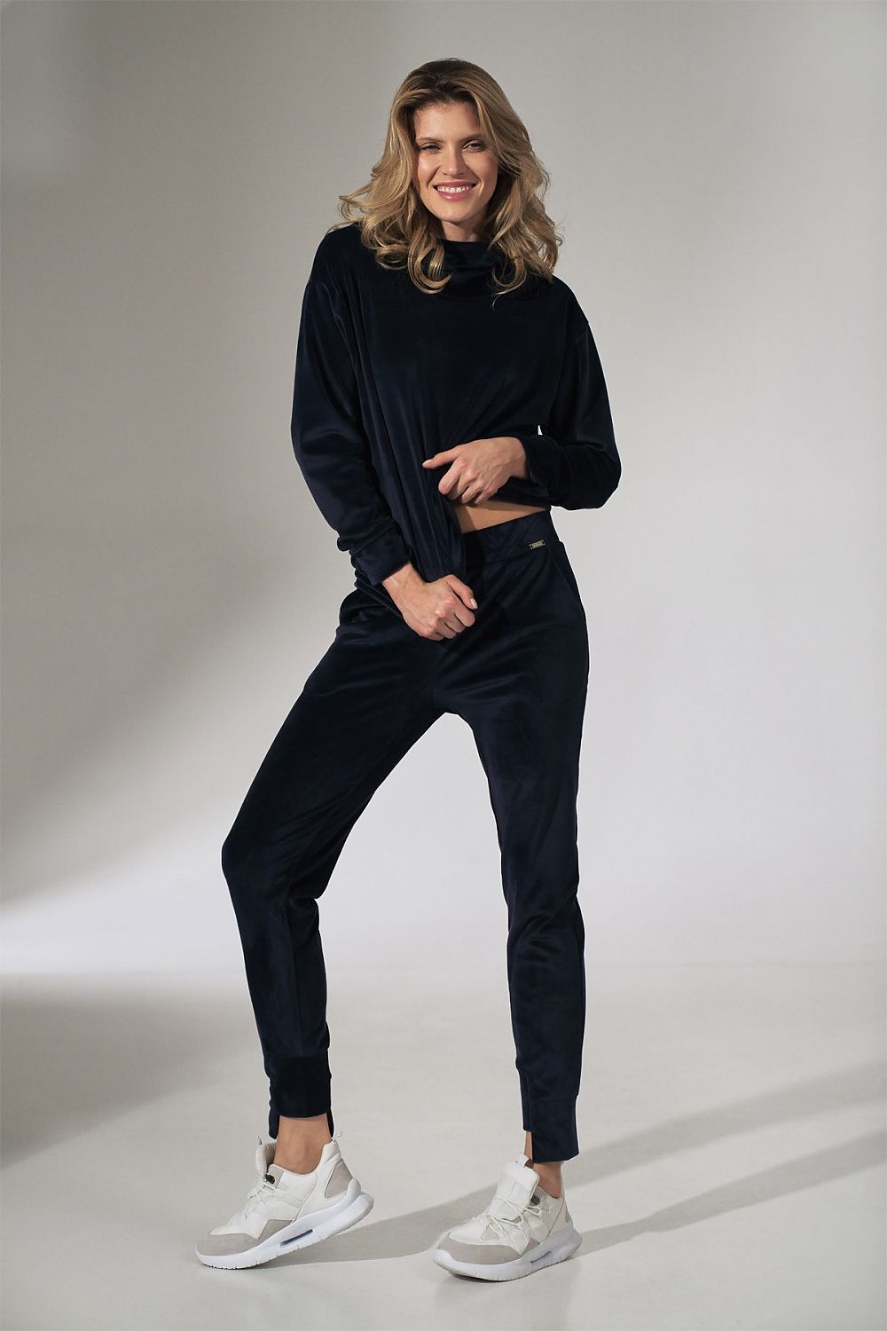   Bluza Damska Model M745 Navy - Figl 