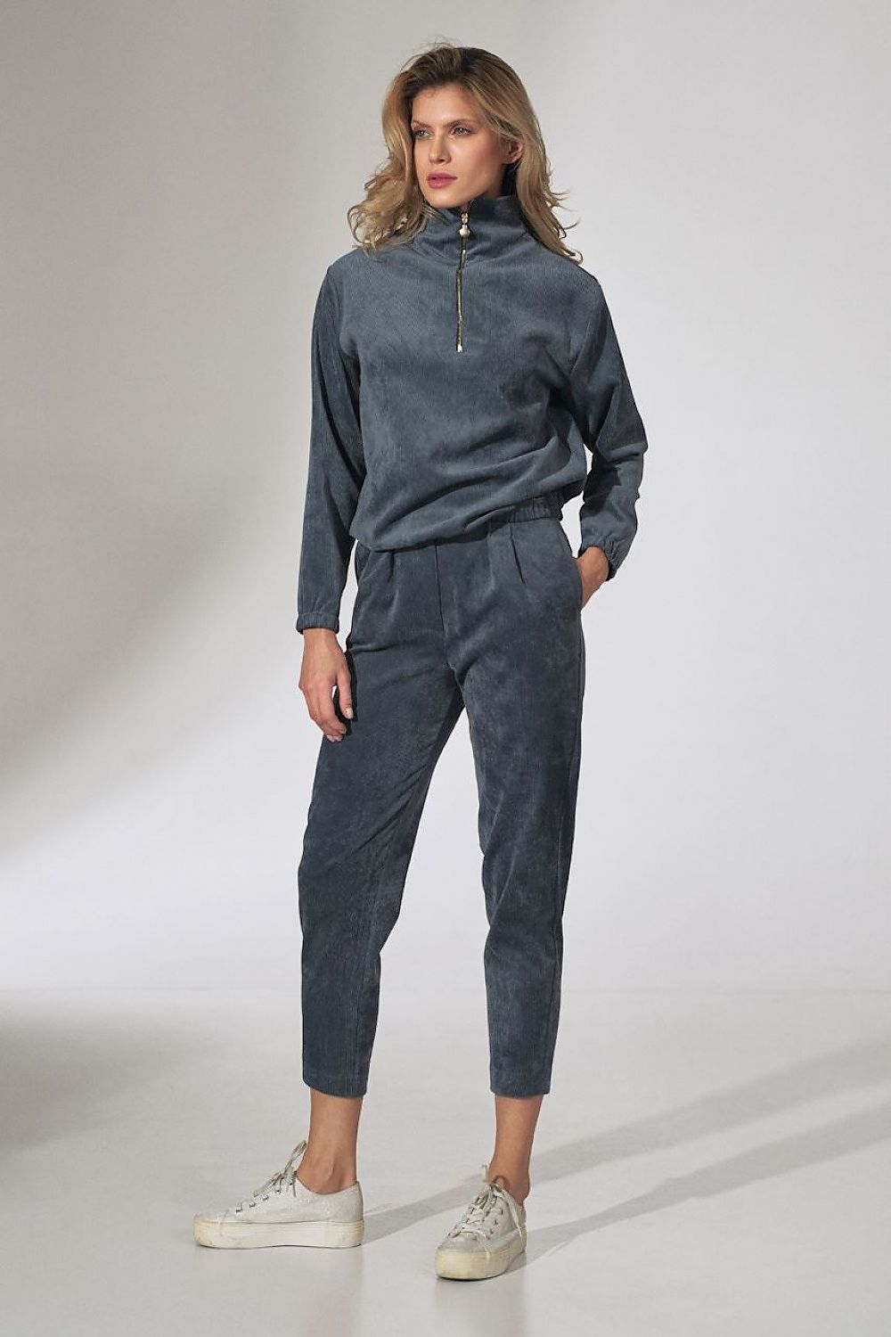   Bluza Damska Model M741 Blue - Figl 