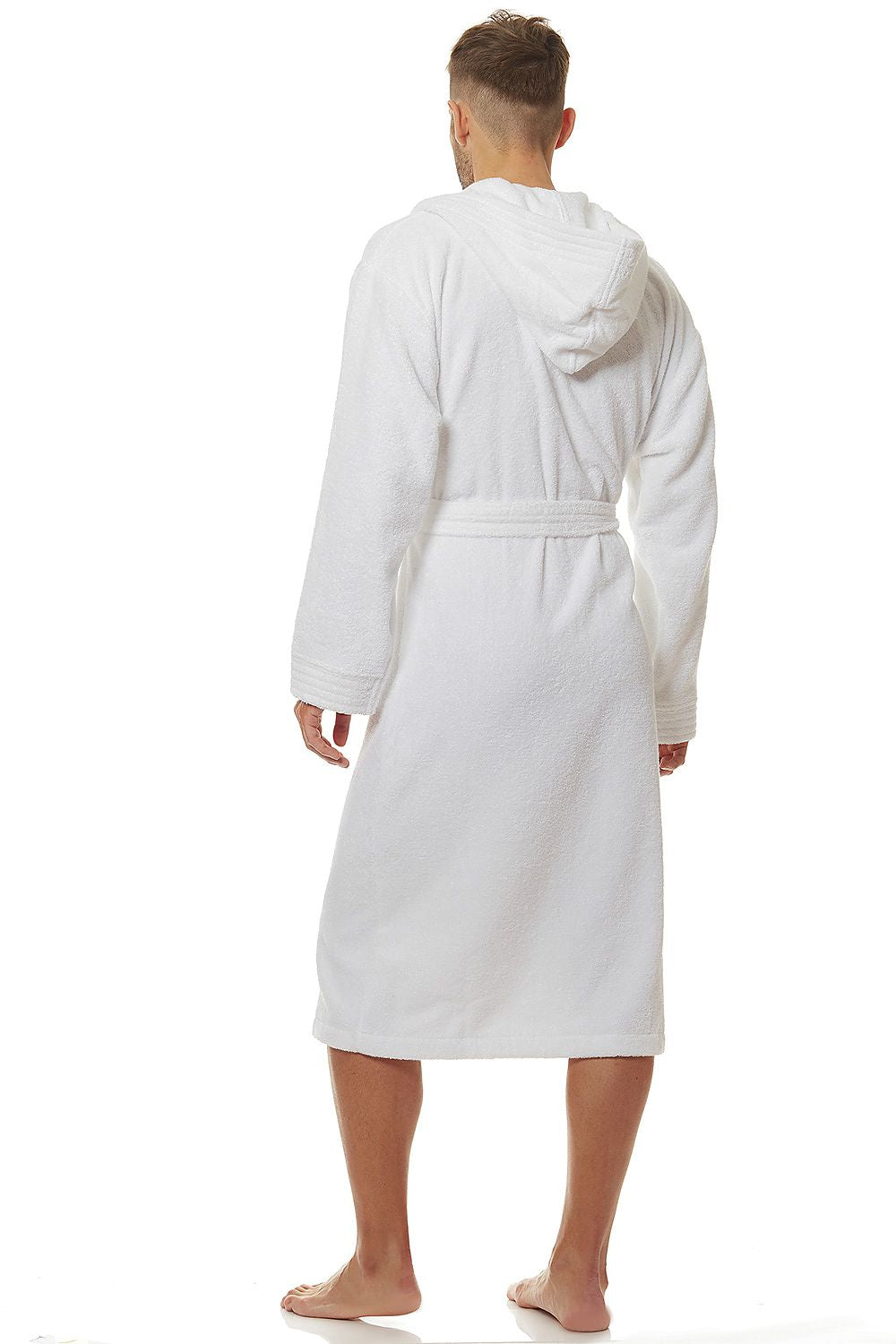   Szlafrok Męski Model 2104 White - L&L collection 