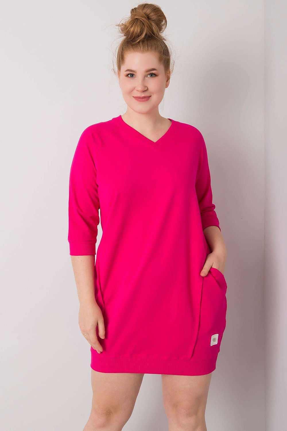   Sukienka Model RV-SK-6847.59P Fuksja - Relevance 
