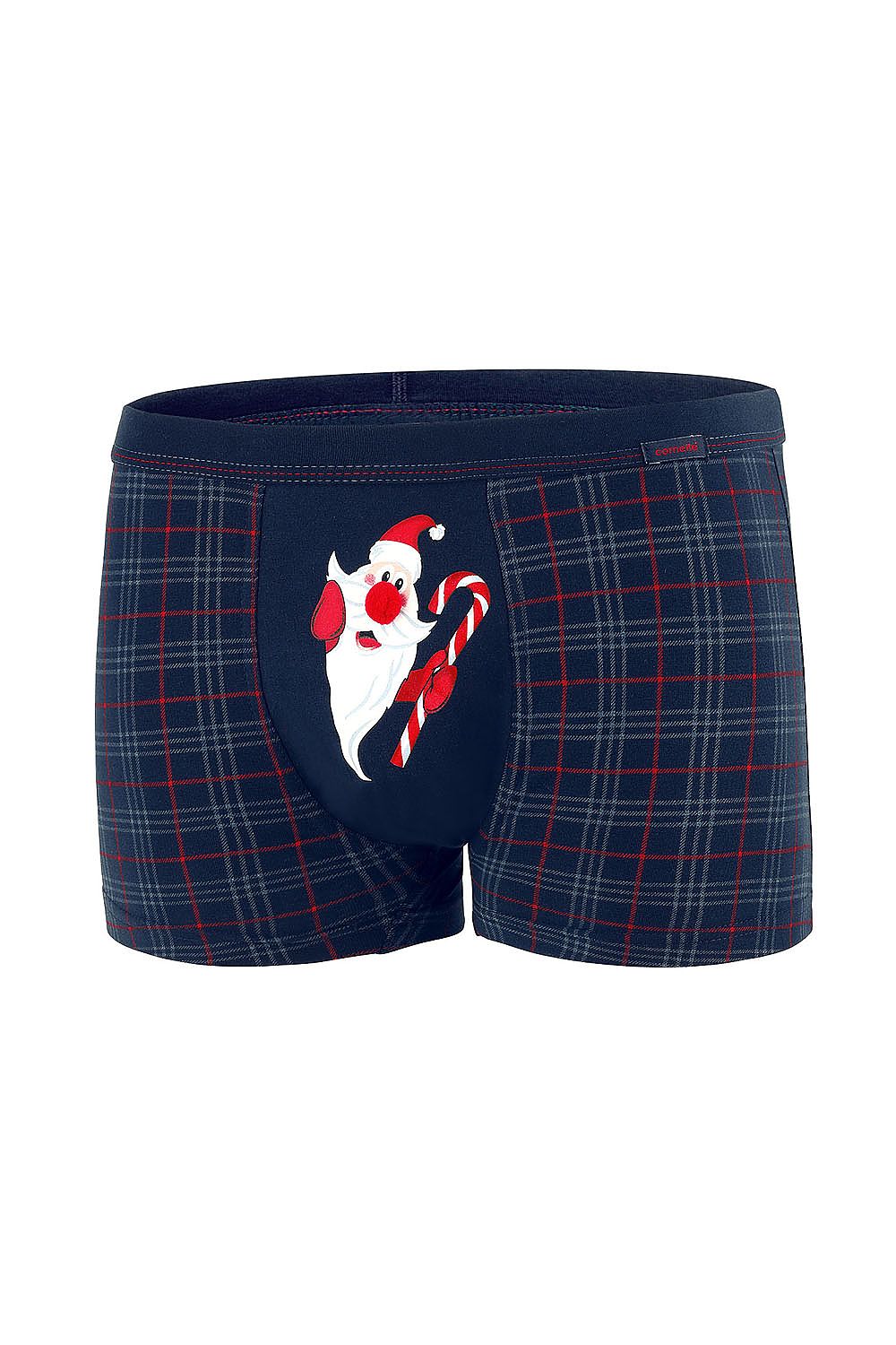   Bokserki Santa Claus 007/61 Navy Blue - Cornette 