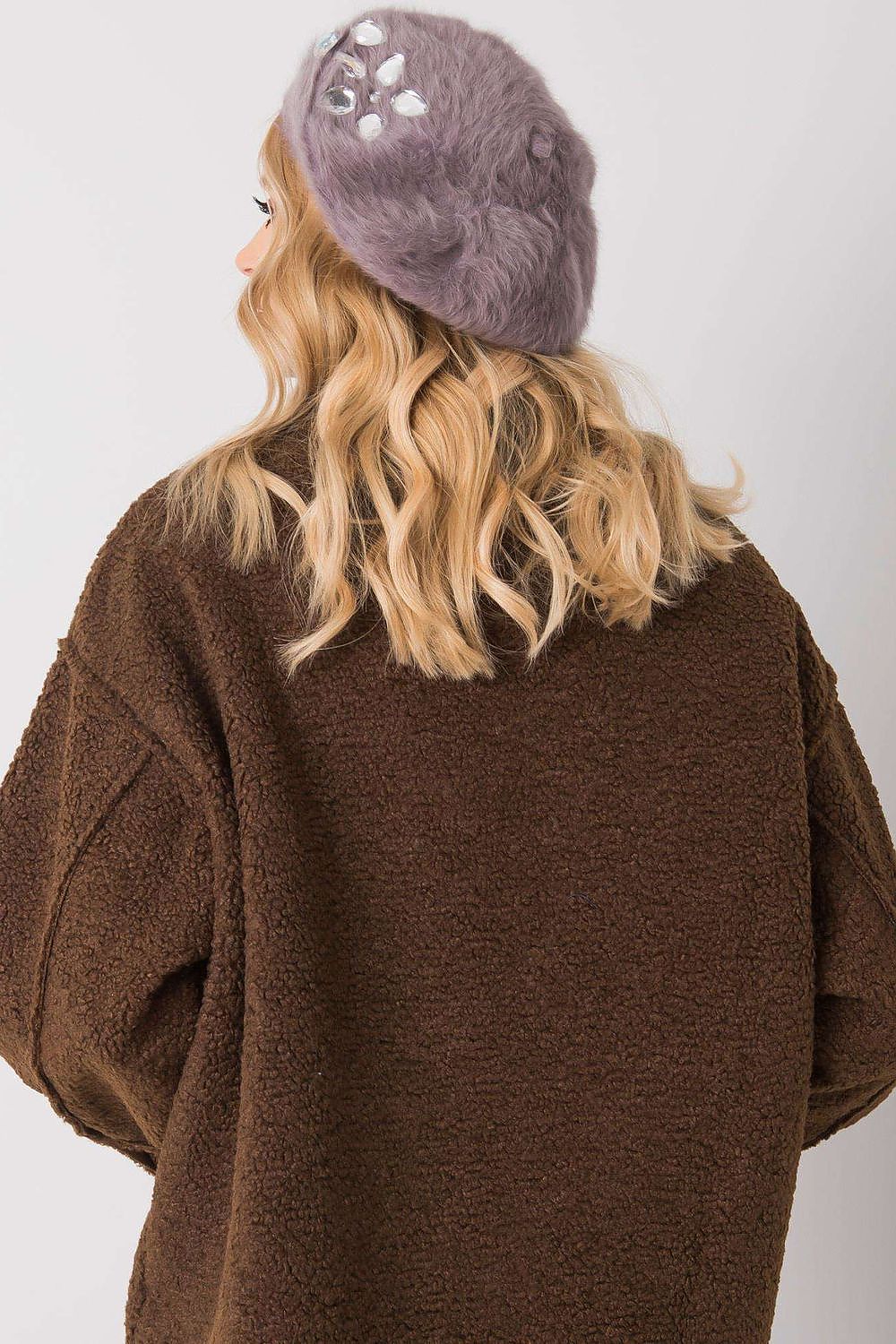   Beret Model AT-CZ-BF38834-1 Dark Violet - AT 