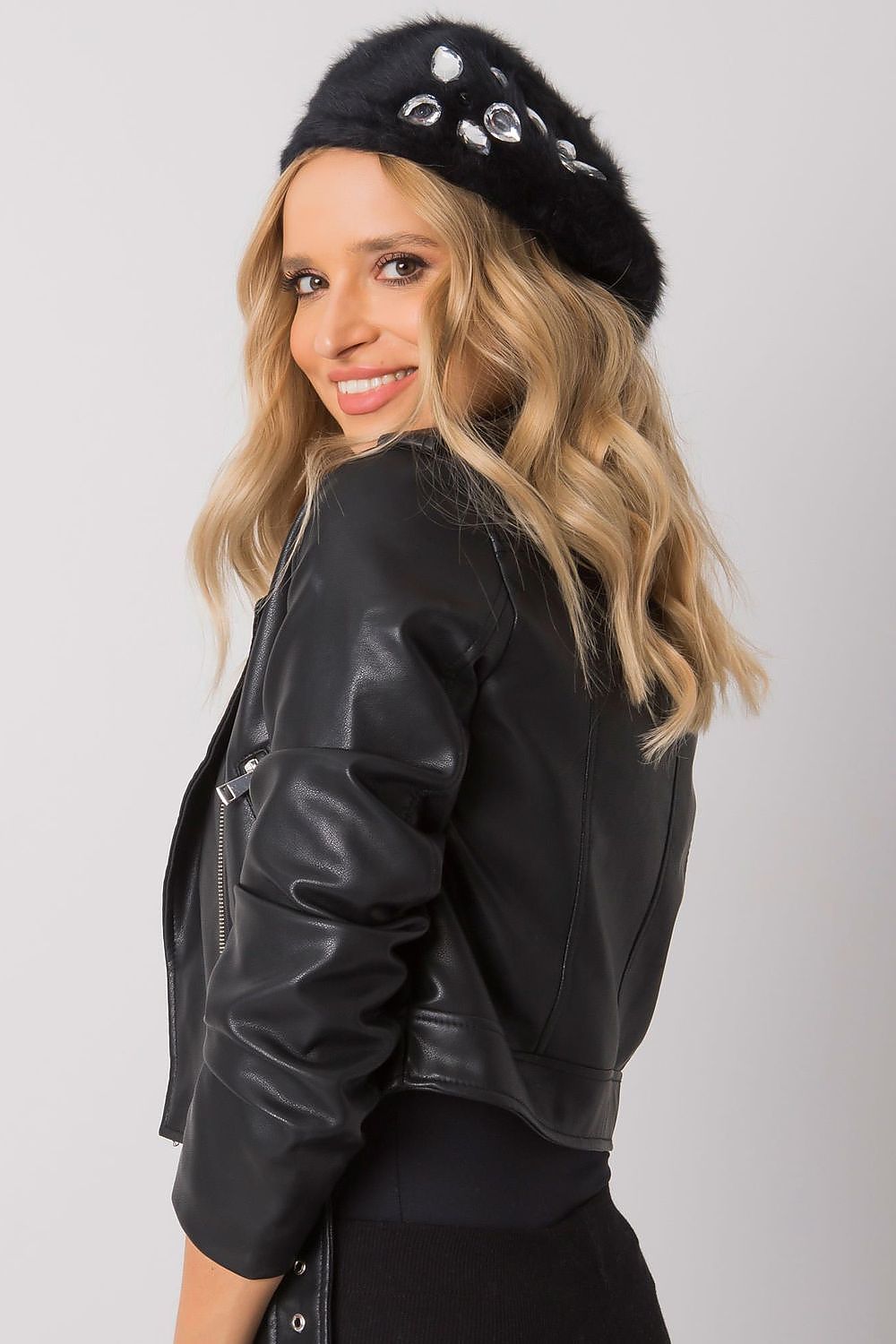   Beret Model AT-CZ-BF38834-1 Black - AT 