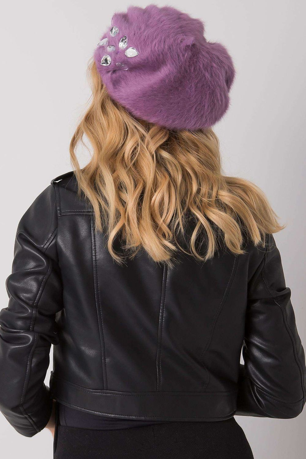   Beret Model AT-CZ-BF38834-1 Violet - AT 