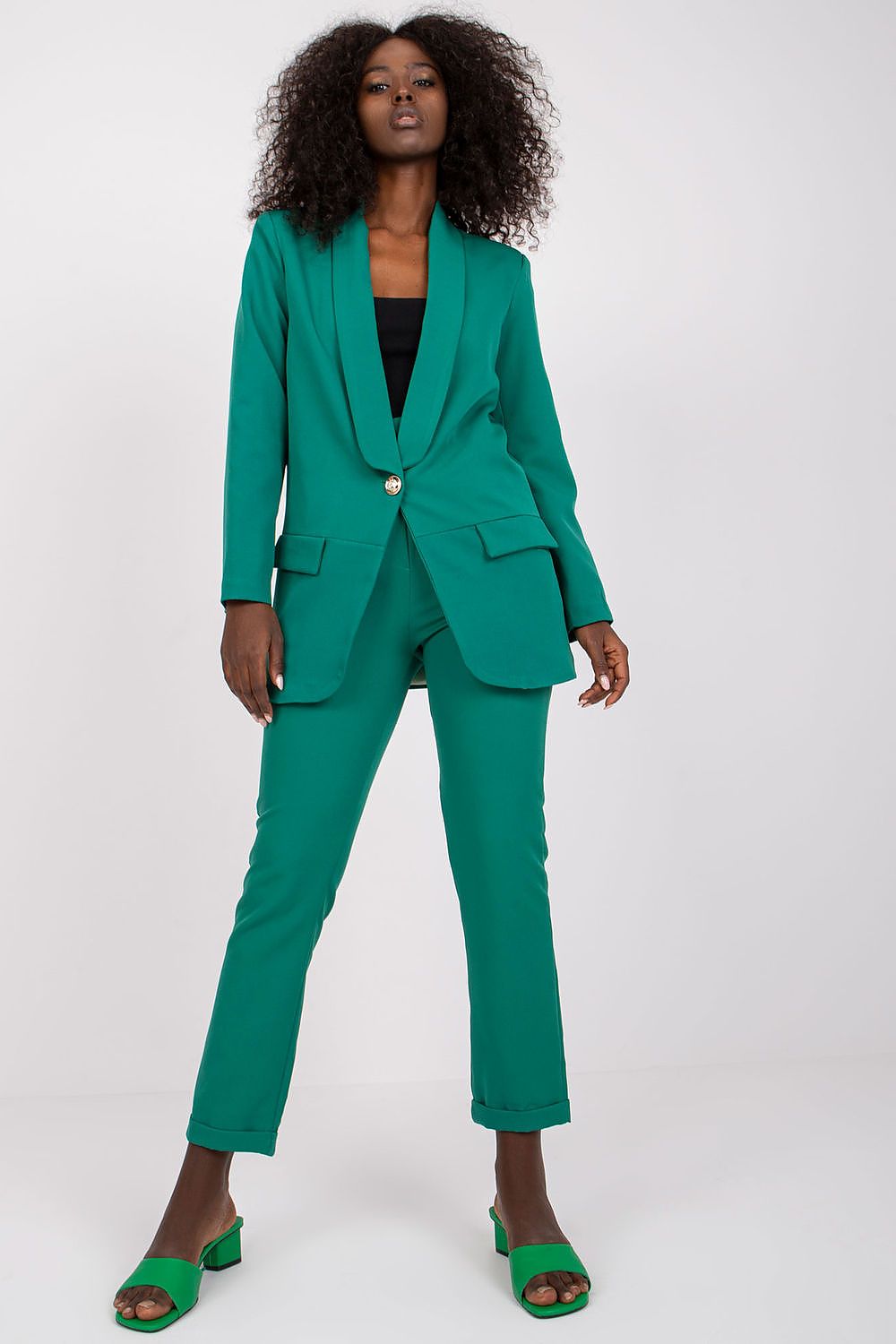   Żakiet Model DHJ-MA-15621.12X Green - Italy Moda 