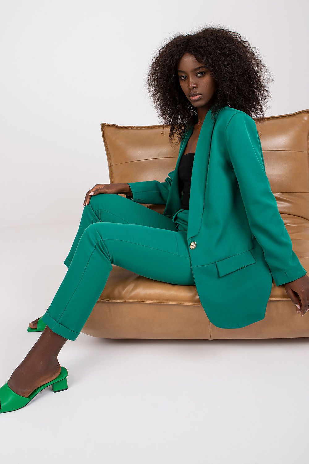   Żakiet Model DHJ-MA-15621.12X Green - Italy Moda 