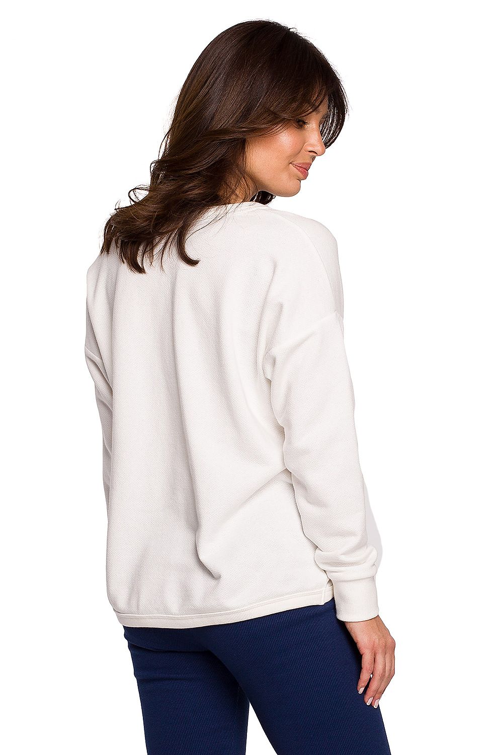   Bluza Damska Model B225 Ecru - BeWear 