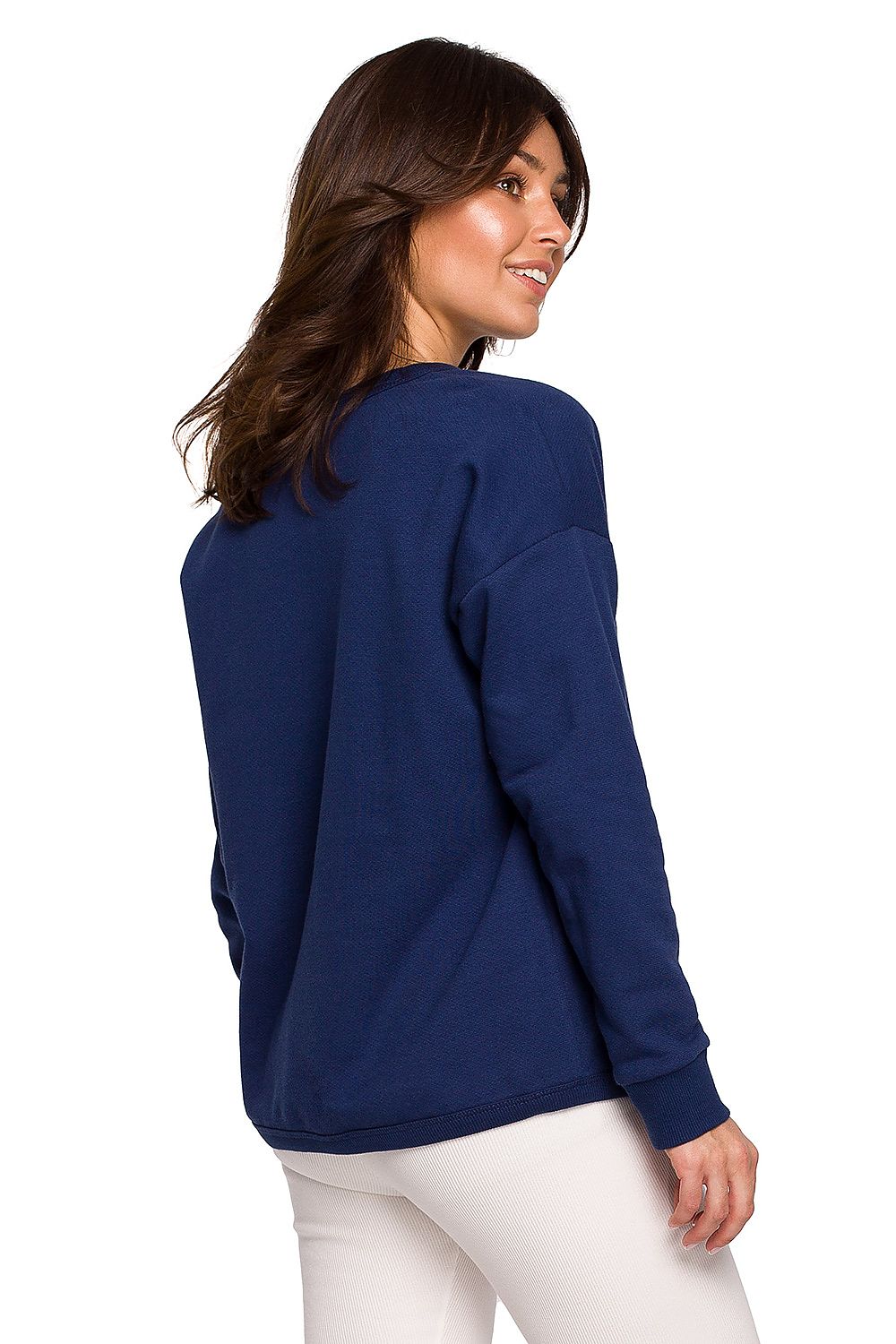   Bluza Damska Model B225 Atrament - BeWear 
