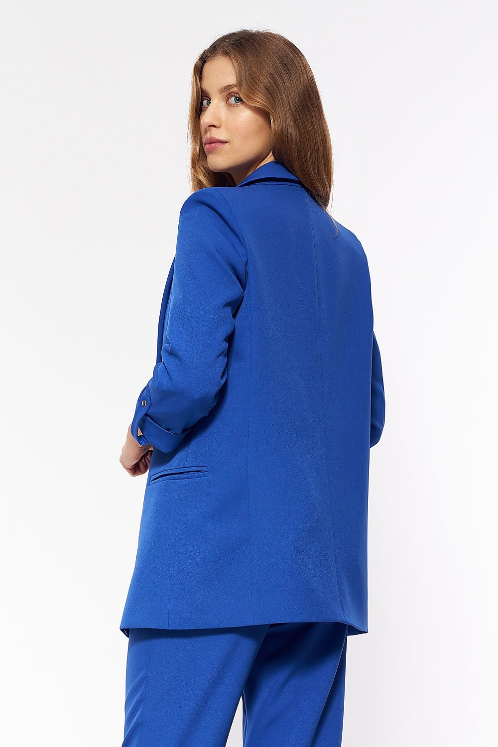  Chabrowa marynarka oversize Z43 Chaber - Nife 