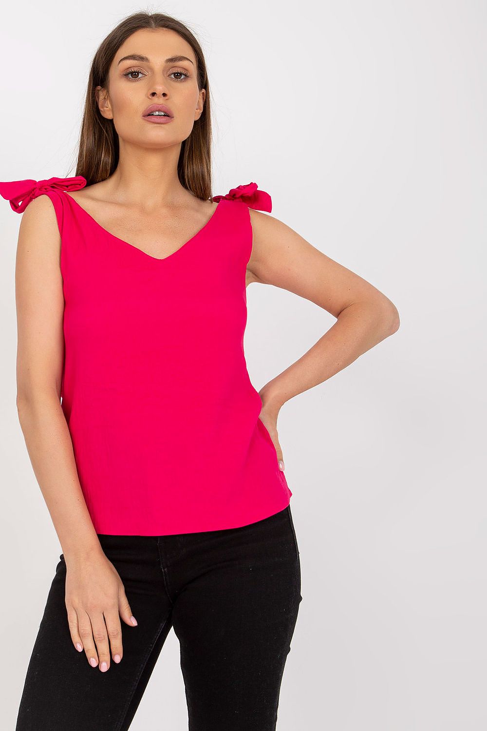  Koszulka Top Model WN-TP-1705.69 Fuksja - Rue Paris 