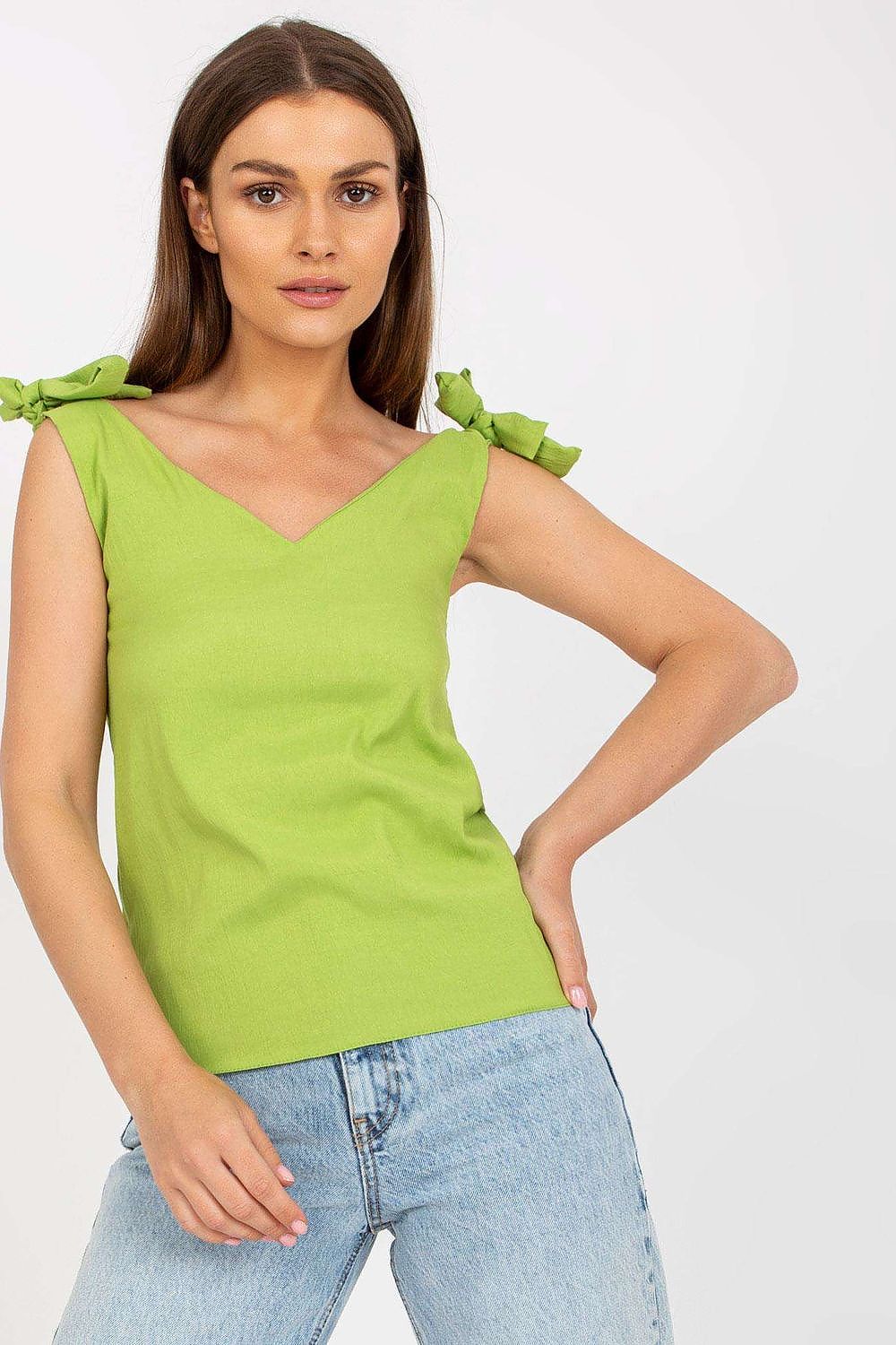  Koszulka Top Model WN-TP-1705.69 Limonka - Rue Paris 